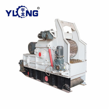 Yulong houten versnipperingsmachine in India