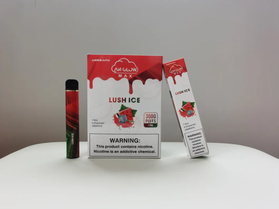 Factory's Newest Product Air Glow Max 3000 Puffs Young People's Favorite E-Cigarette