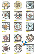 granite medallion,granite water jet,granite pattern