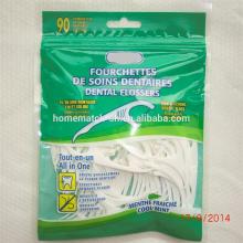 UMHWP and PTFE floss thread dental flossers toothpick