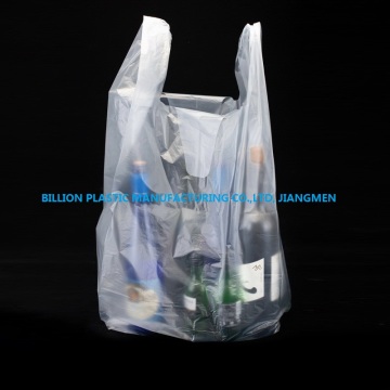 Transparent HDPE Vest Bag