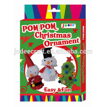 Pompom Christmas Ornament