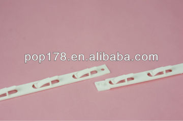 injection molded clip strip hook