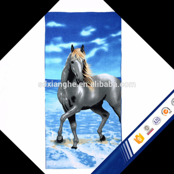 2016 Best selling pure cotton printing beach towel cotton towel