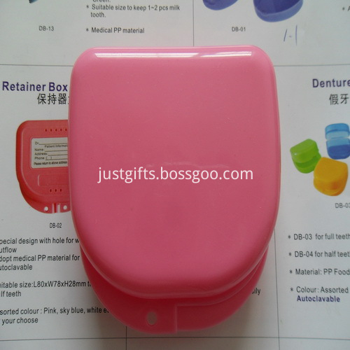 Promotional Large Size Rounded Rectangle Denture Box_4