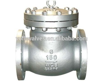 Flange end WCB Body 150lbs Swing Check Valve