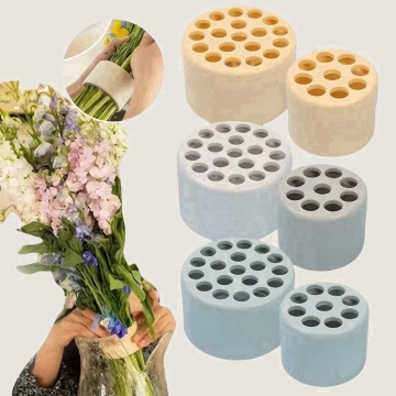 Spiral Ikebana Stem Holder for Floral Arrangements