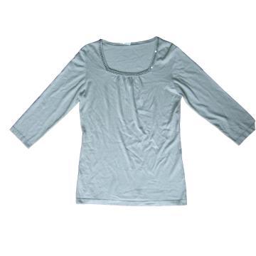 Knitwear Short Sleeve Beading Sweaters