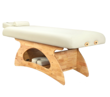 Anti-interference wooden massage bed