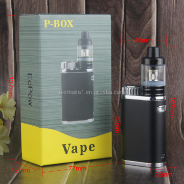 50W vape box mod fábrica de cigarrillos electrónicos