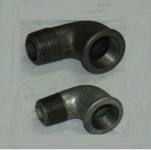 Beaded Type Malleable Iron Street Elbows