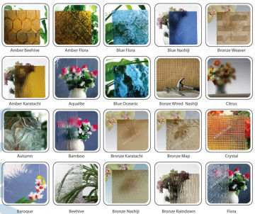 3-8mm Rolled Plate Glass