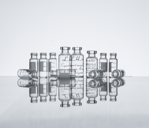 Đánh dấu Glass Vials cho khách hàng cần