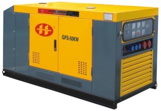 low noise diesel generator set