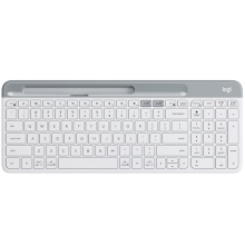 Logitech K580 Wireless Keyboard - Multi-Device 2.4G Bluetooth Unifying Dual Mode Portable