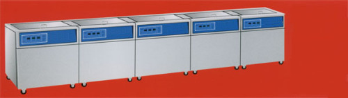 Medical Numerical Control Five-tank Ultrasonic Cleaning Assembly Line 