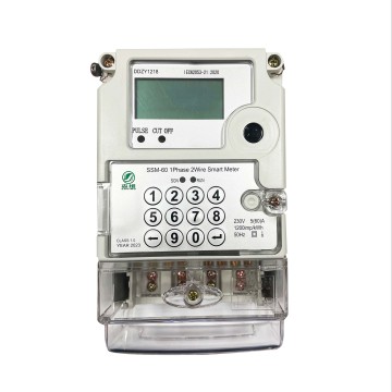 Jiangsu STS System Token Meter Single-Phase 2-Wire Electric Energy Meter with DLMS - China Manufacturer