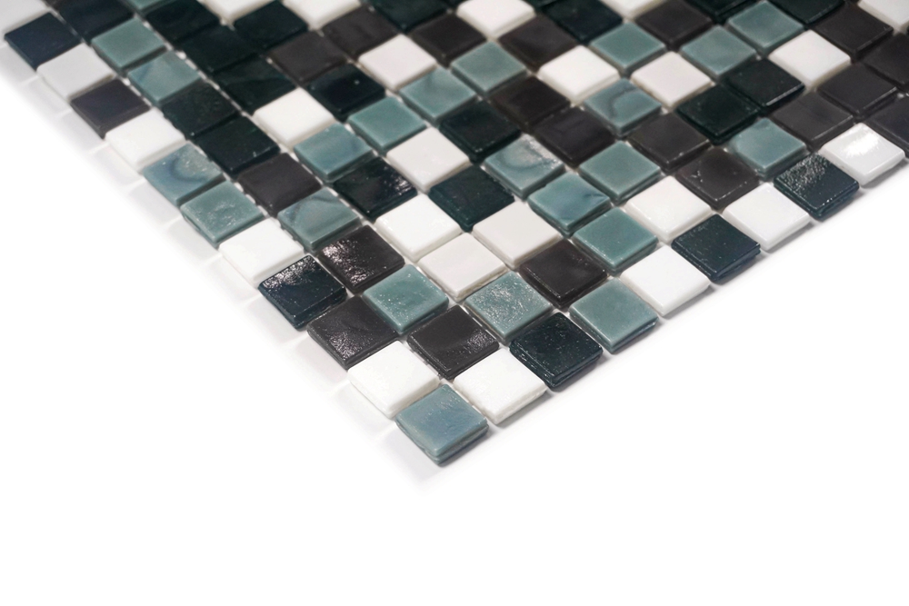 Safe and environmentally friendly glass mosaic
