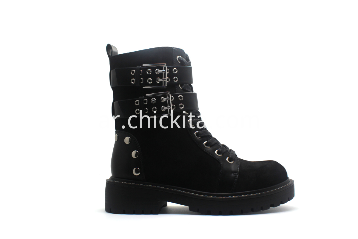 الصين أزياء السيدات أحذية Clasping مارتن بوت المصنعين