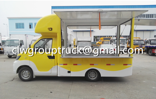 Kairui Gasoline Mobile Shop شاحنة للبيع