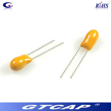 0.1uf 35v tantalum capacitor polarity for medical equipment