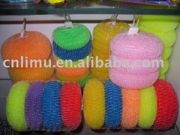 plastic mesh scourer