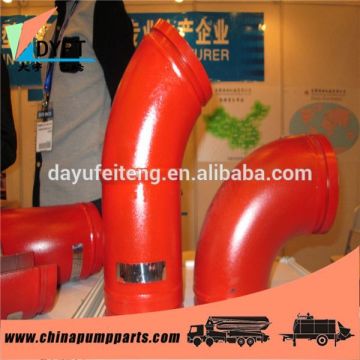 Schwing concrete pump truck elbow