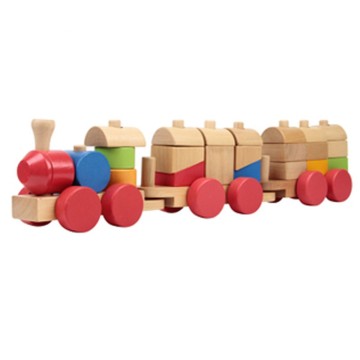 Wooden toy train set,Educational combinations train toy,Wood vehicle