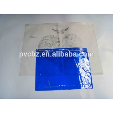 Clear Plastic A4 Ziplock PVC File Bag