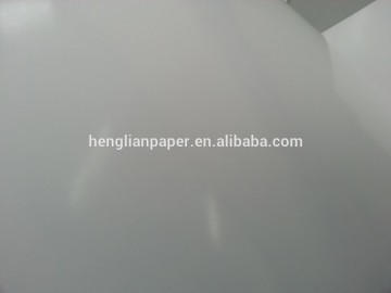 Highbulk coated gloss paper