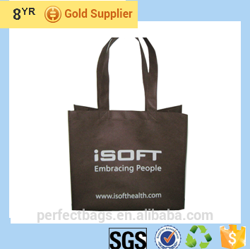 custom made reusable shopper cart nonwoven shopping bags