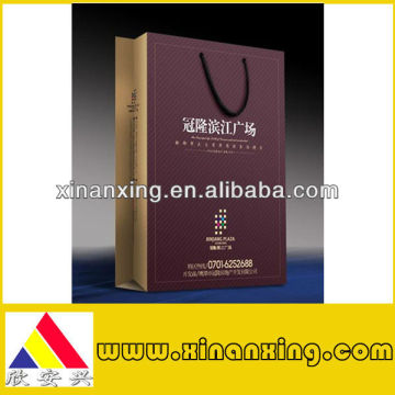 Slogan Customized Kraft Paper Bag