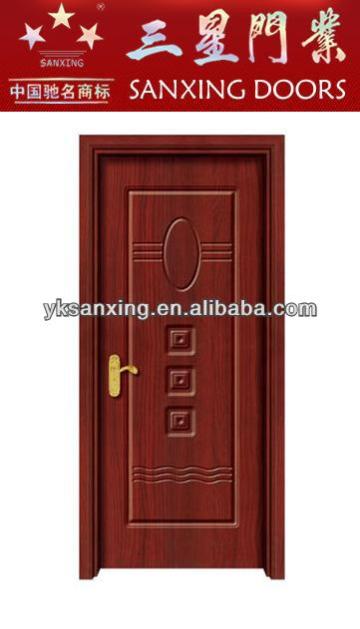 unpainted door/PVC interior door