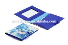 small size wallets with face tissue and mirror