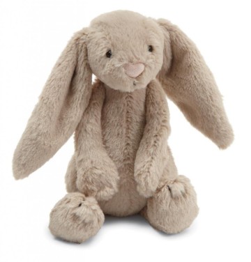 brown plush bunny, plush brown bunny, bunny plush brown