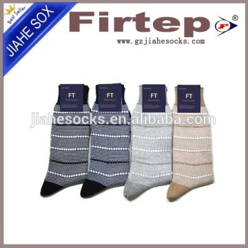 Wholesale Striped Cotton Men Sox