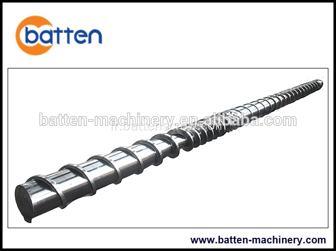 vis et baril de machine d'extrudeuse à vis unique