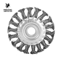 PEGATEC Twisted Knot Steel Wire Wheel Brush Clean