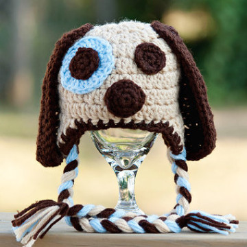 Puppy Crochet Cotton baby kid Hat