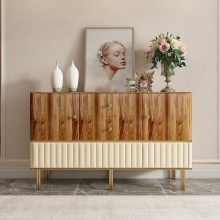 High-End Solid Wood Dining Room Furniture: Practical Sideboards