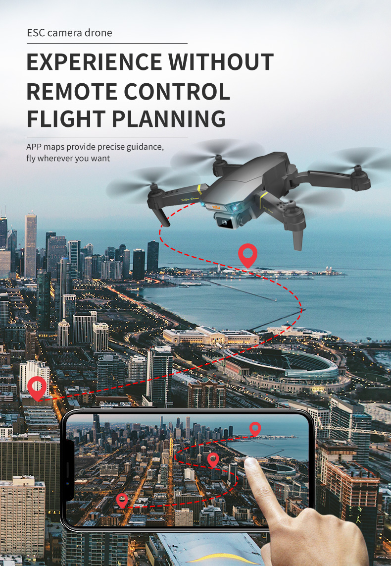 GD89 PRO HD Camera 1080P Live Video Drone RC Helicopter FPV Quadcopter Drone VS Drone E58 E520
