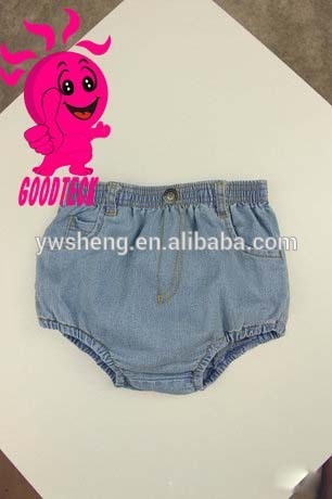 Children pants rivet holes in summer children's denim shorts kid short pants