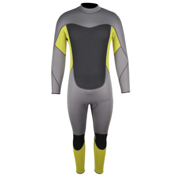 Seaskin Geri Zip Uzun Kollu Neopren Scuba Wetsuit