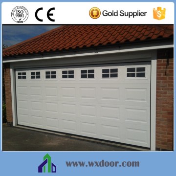 New Design Automatic Door For Car Garage Wood Steel Garage Door Price