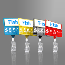 Small Plastic Price Tags Holder/Price Tags Stand/Supermarket Price Tag