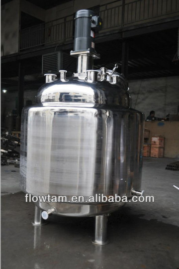 stainless steel food mixing vessel