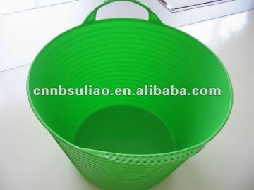 flexible wash tub,plastic tubs