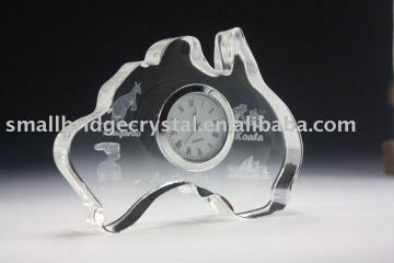 2d laser crystal clock