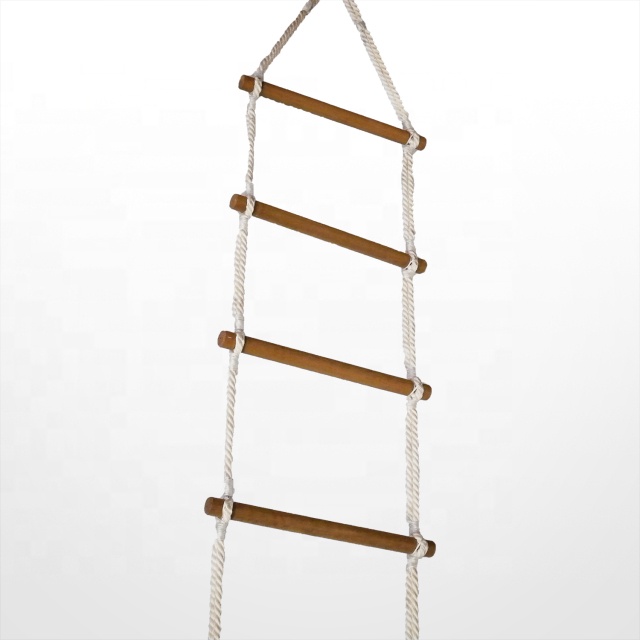Safe and durable hot selling telescopic folding 7m rope ladder