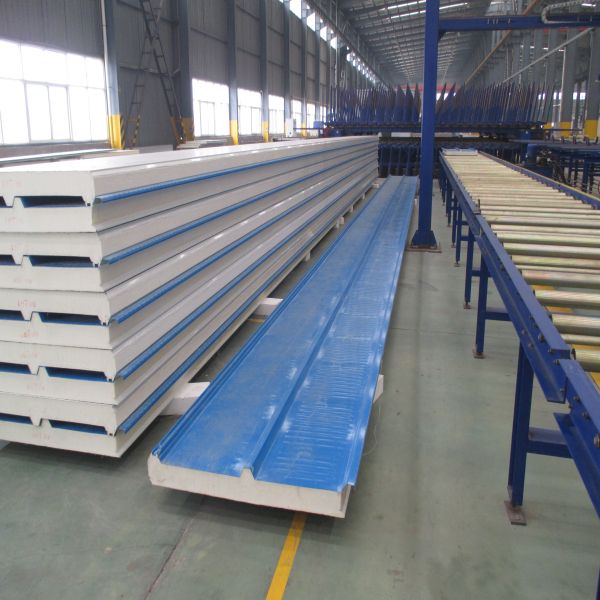 PU Sandwich Roof Panel Insulated Galvalume Steel Sandwich Roof Panel